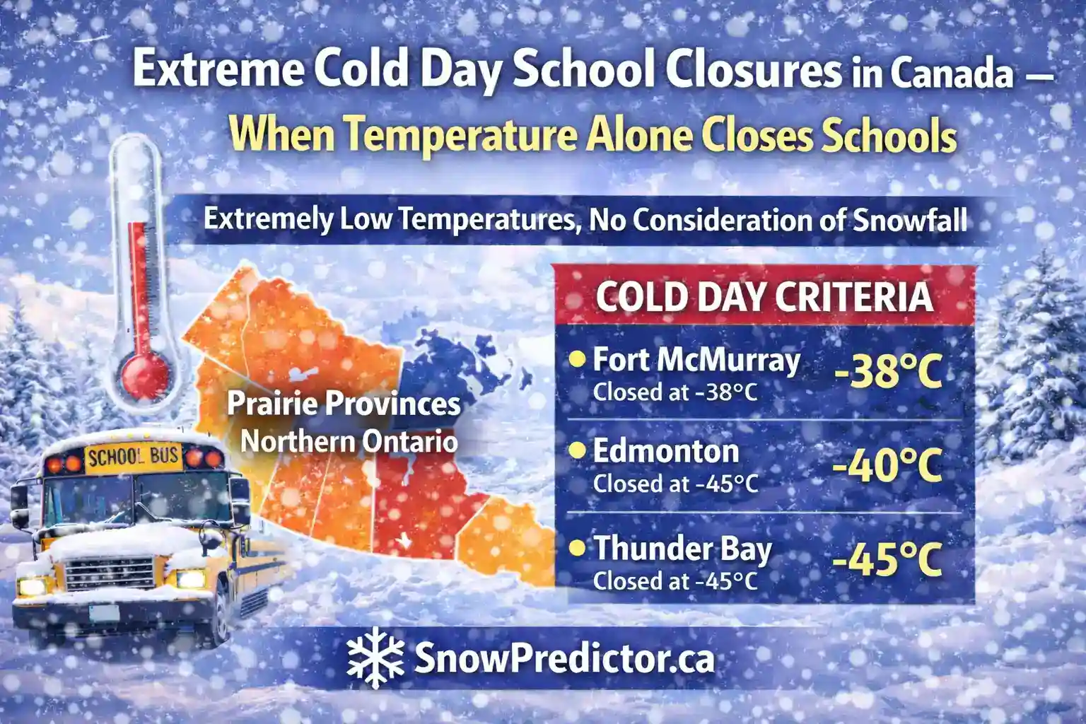 Extreme Cold School Closures in Canada Explained